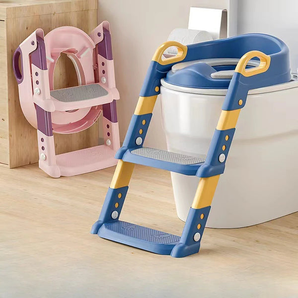 LumiGearPro<sup>TM</sup> Children's Foldable Foot Stool Multi-functional Toilet Potty