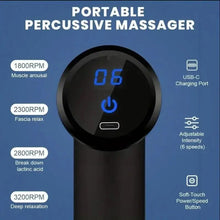 LumiGearProTM Portable Body Massager Gun