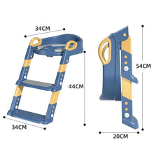 LumiGearPro TM Sammenleggbar fotkrakk for barn Multifunksjonell toalettpotte